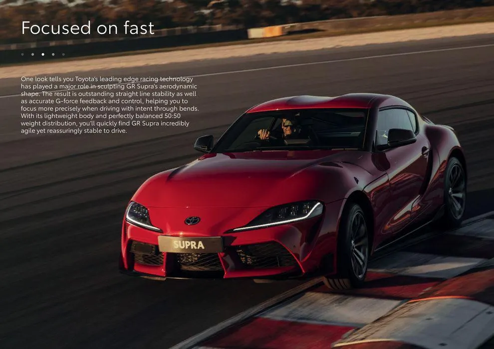 Toyota GR Supra - Catalogue valid from 30 January to 30 January 2025 - page 9
