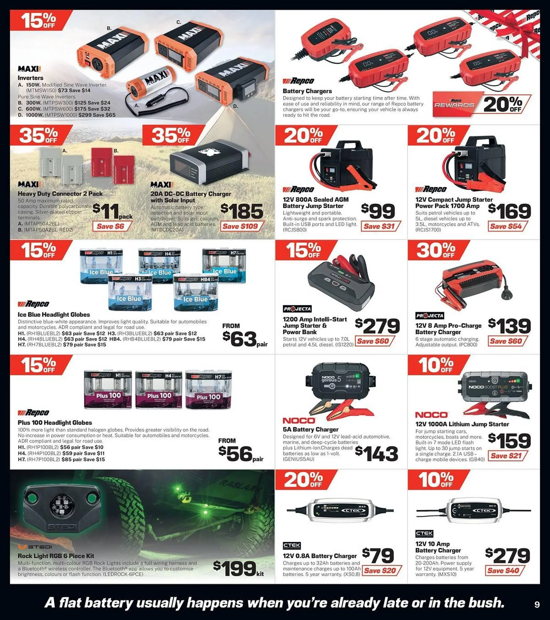 Repco catalogue - Catalogue valid from 27 August to 5 September 2025 - page 9