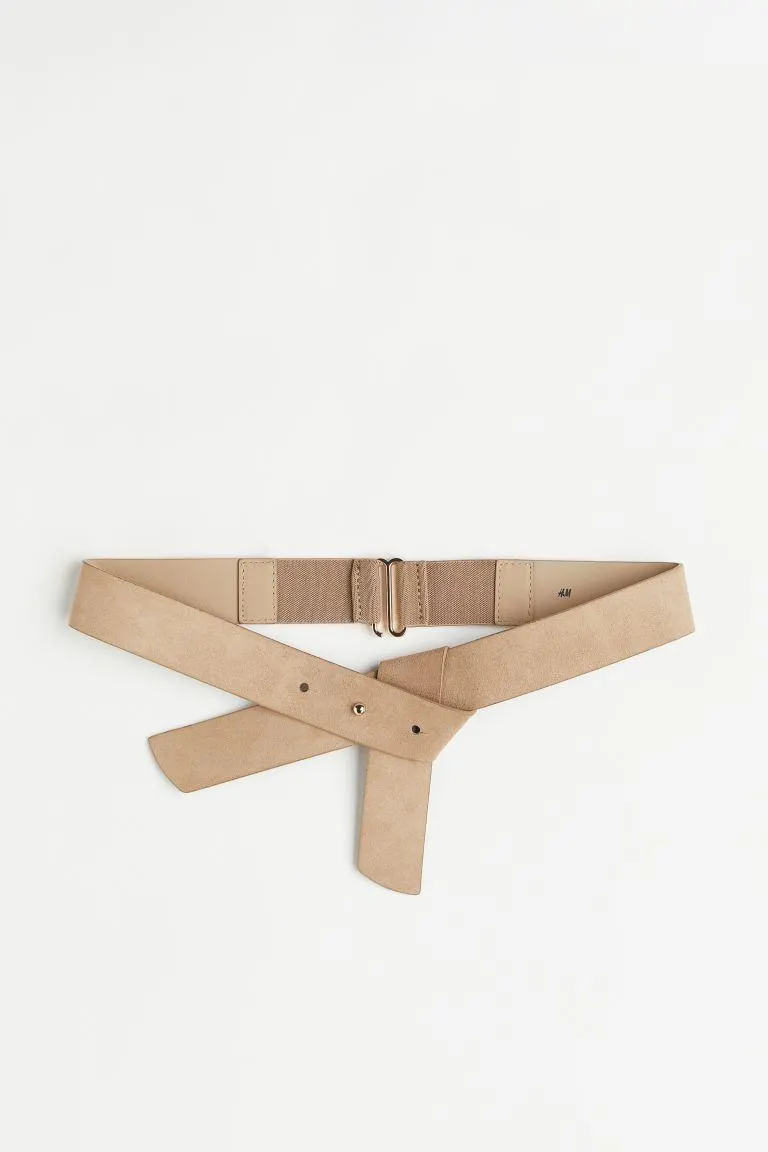 Knot Detail Waist Belt