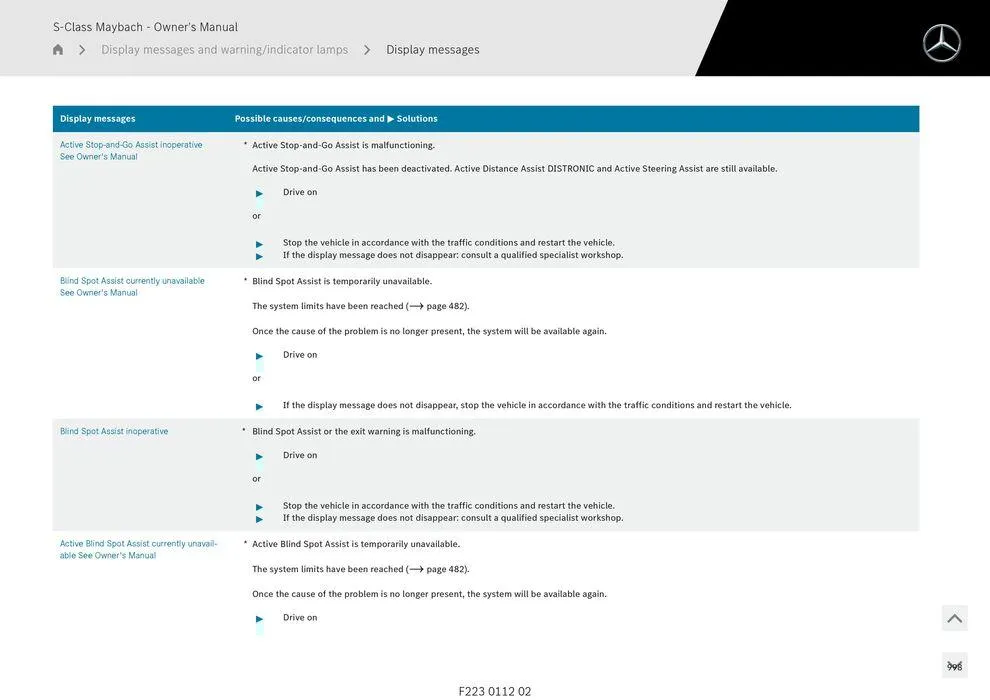 S - Class Maybach - Catalogue valid from 11 September to 11 September 2025 - page 998