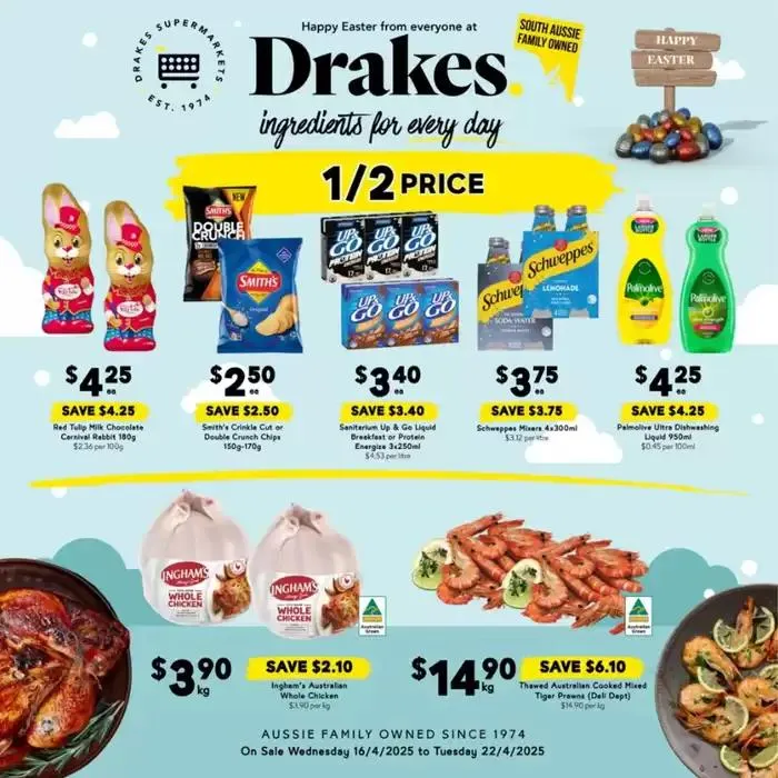 Drakes SA - Catalogue valid from 16 April to 22 April 2025 - page 1