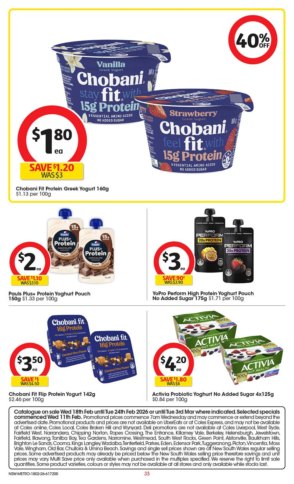 Coles catalogue - Catalogue valid from 18 February to 24 February 2026 - page 34