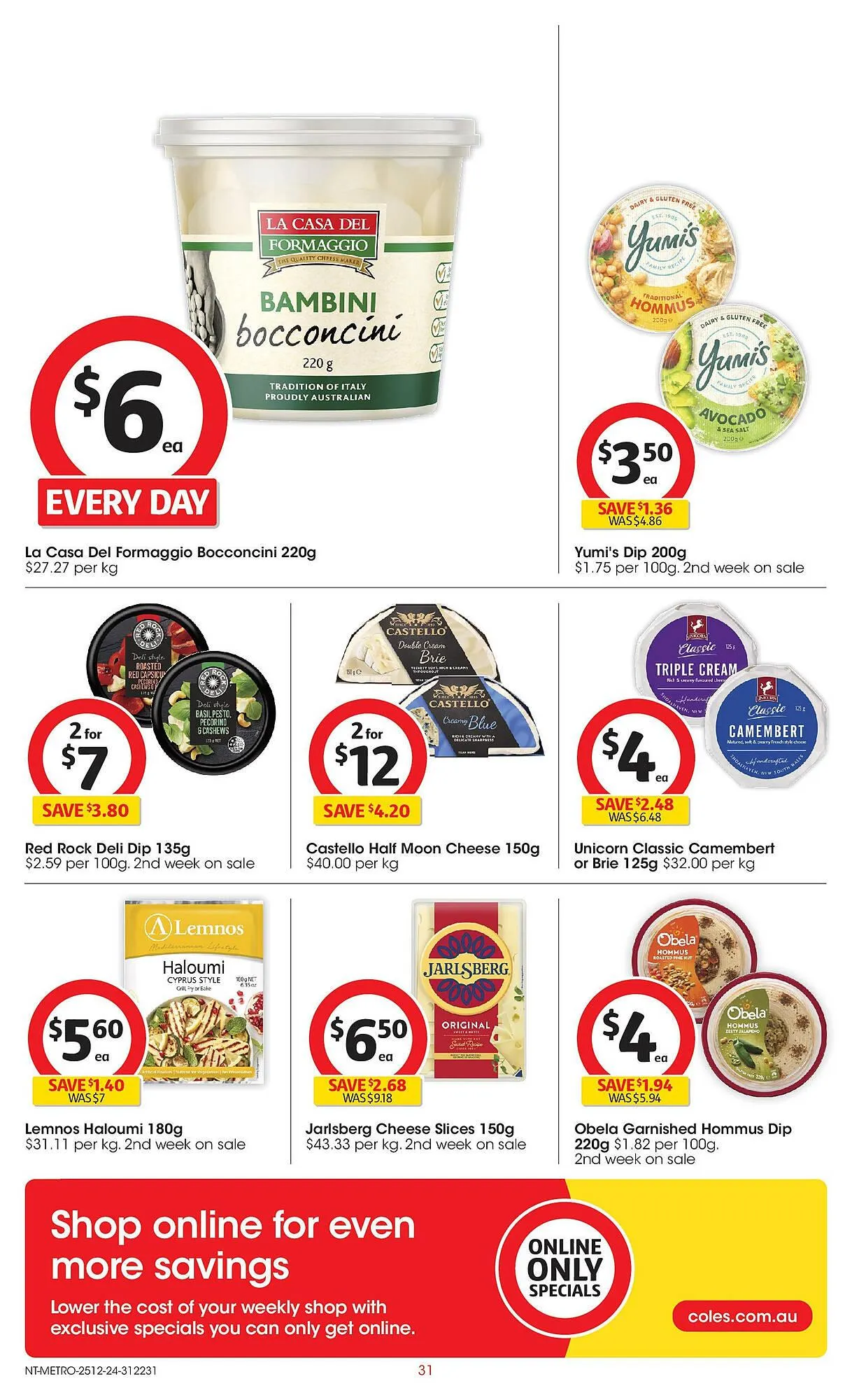 Coles catalogue - Catalogue valid from 24 December to 31 December 2024 - page 31