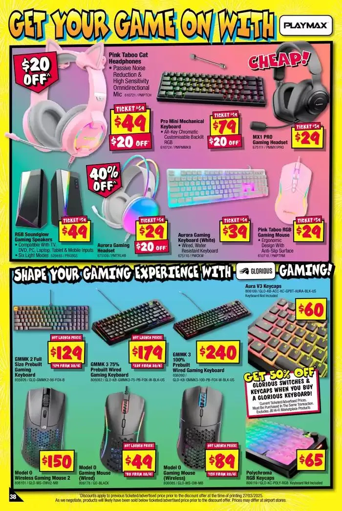 Entertainment Extravaganza! - Catalogue valid from 7 April to 20 April 2025 - page 38