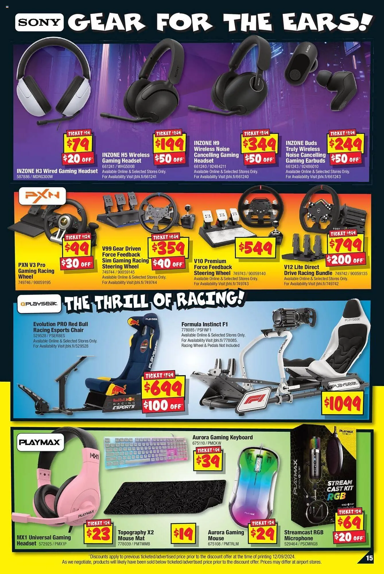 JB Hi-Fi catalogue - Catalogue valid from 26 September to 16 October 2024 - page 15