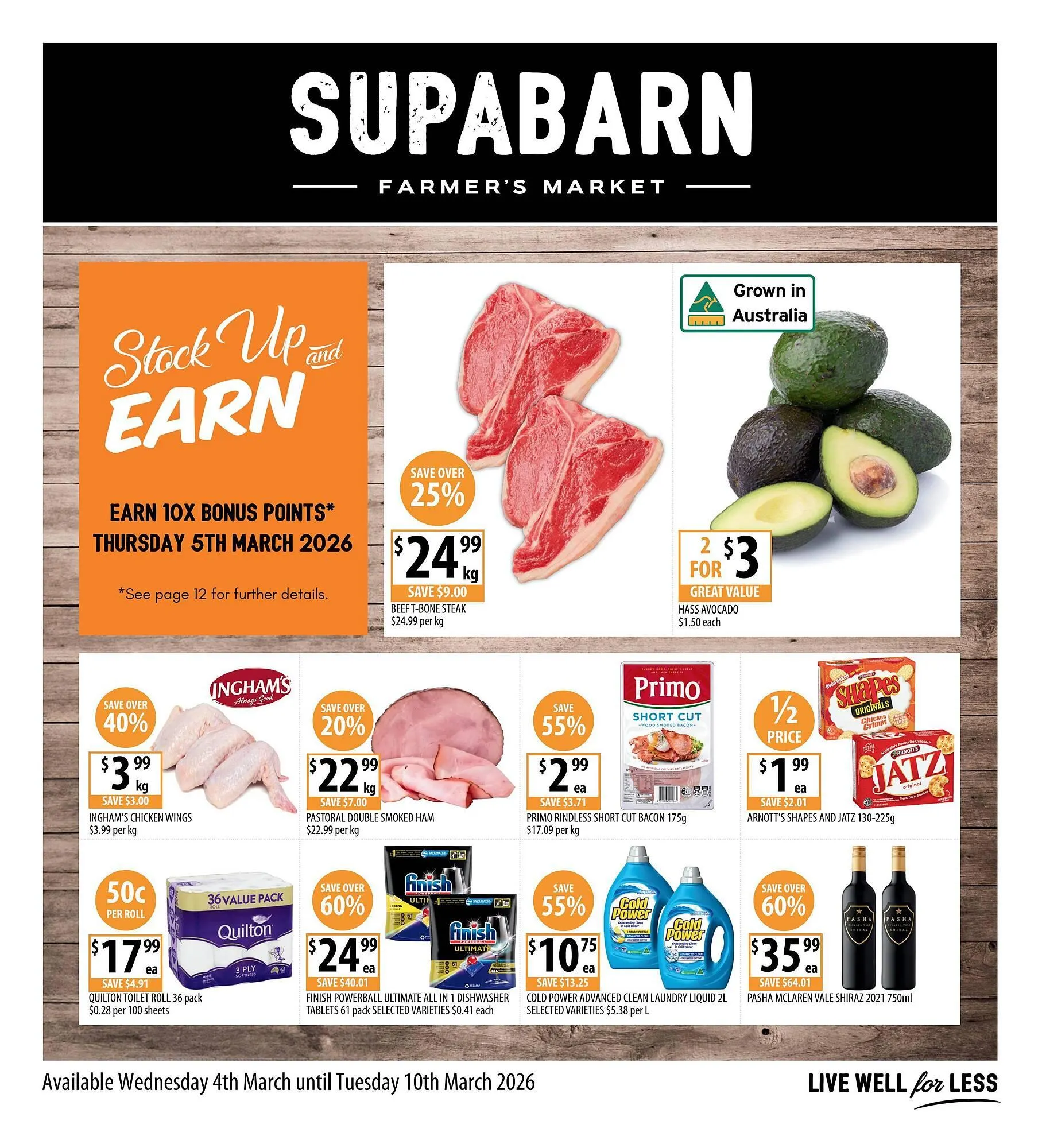 Supabarn catalogue - Catalogue valid from 4 March to 10 March 2026 - page 1
