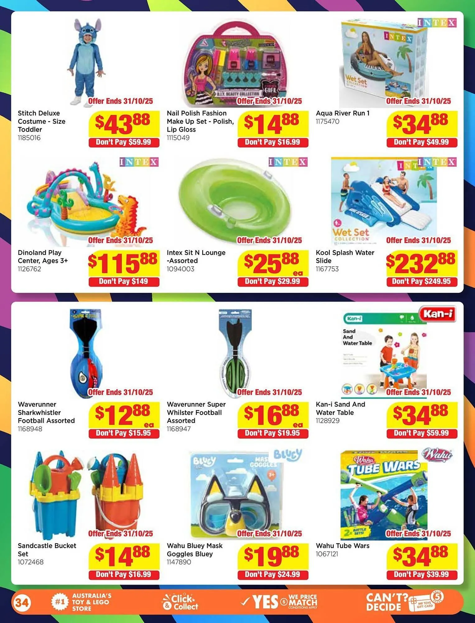 Mr Toys catalogue - Catalogue valid from 20 October to 31 October 2025 - page 34
