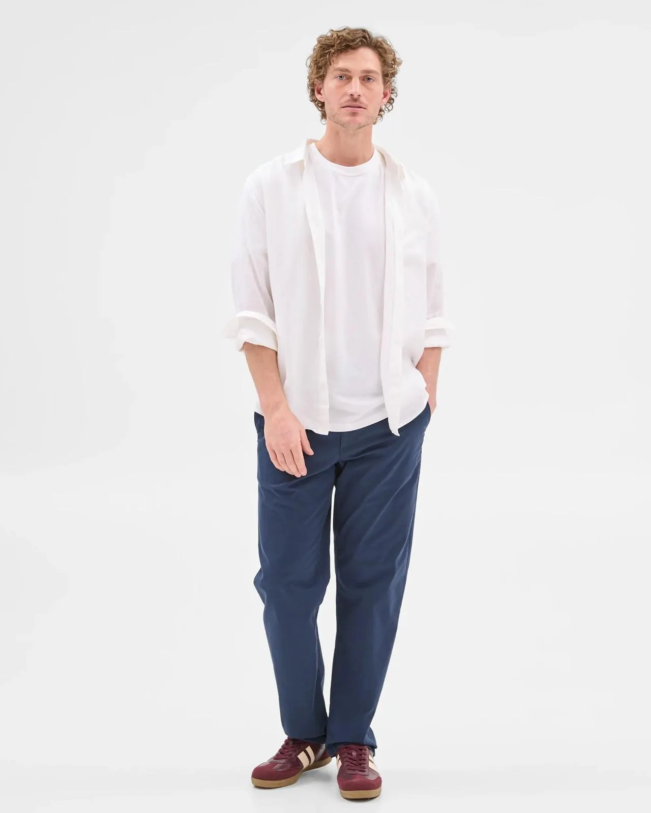 Australian Cotton Rich Relaxed Fit Chino Pants