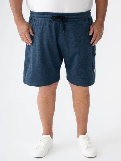 Big Mens Brushed Fleece Short Navy