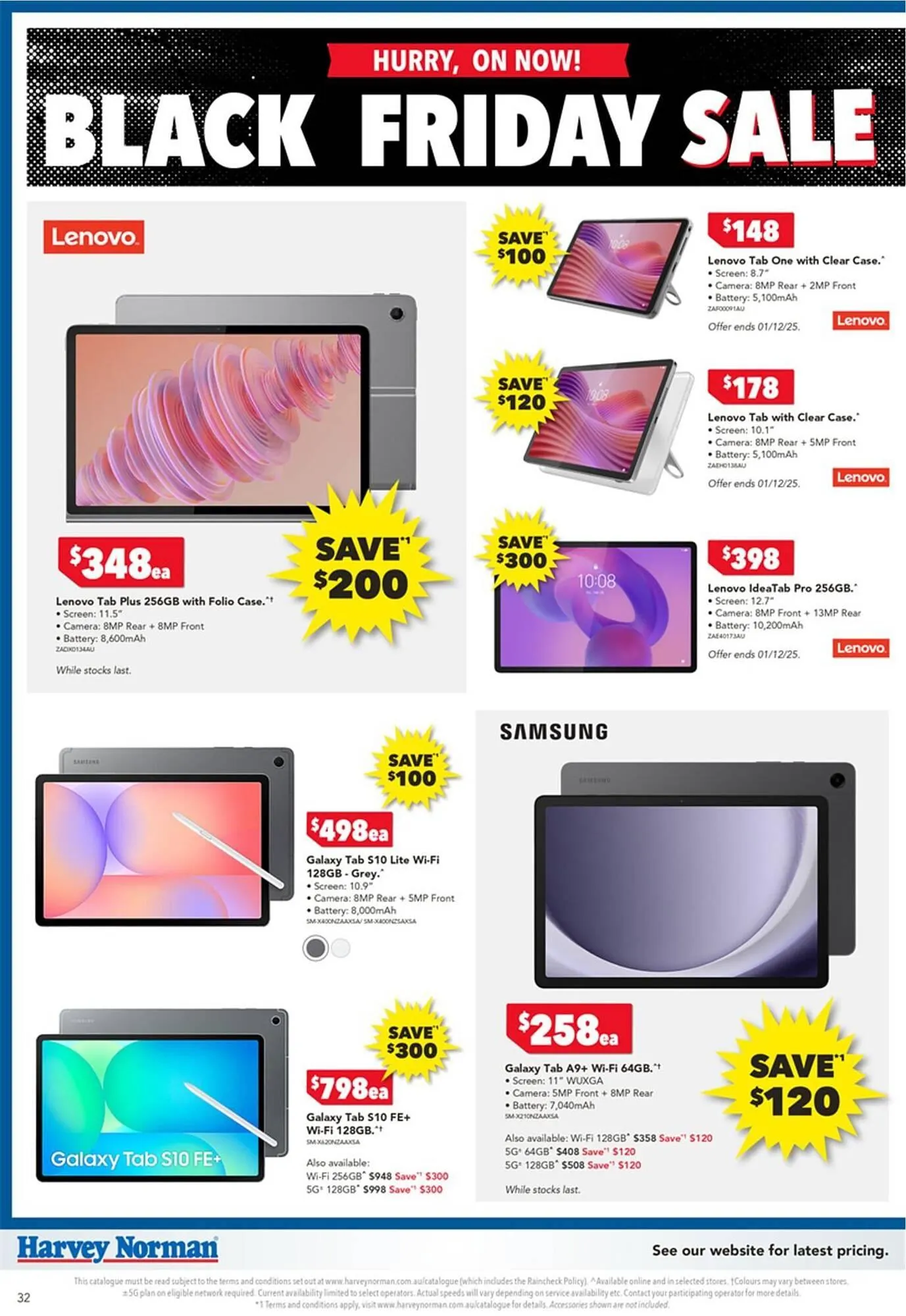 Harvey Norman catalogue - Catalogue valid from 20 November to 2 December 2025 - page 32