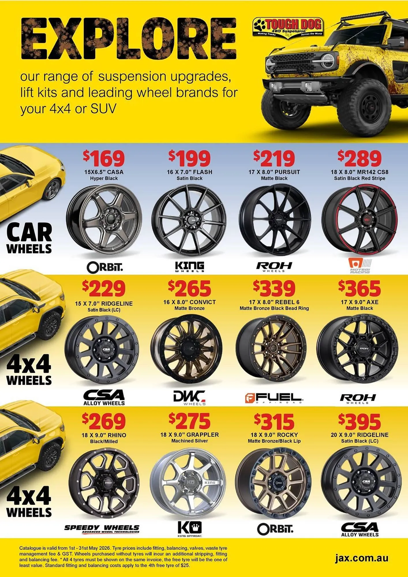 Jax Tyres catalogue - Catalogue valid from 4 May to 31 May 2026 - page 10
