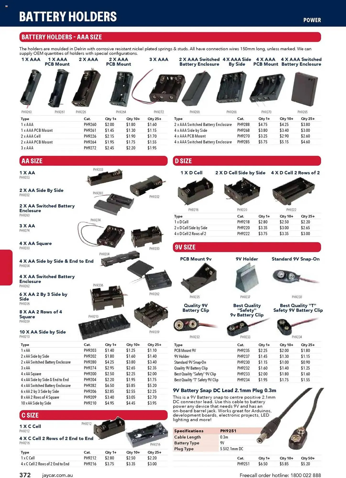 Jaycar Electronics catalogue - Catalogue valid from 8 July to 9 July 2026 - page 372