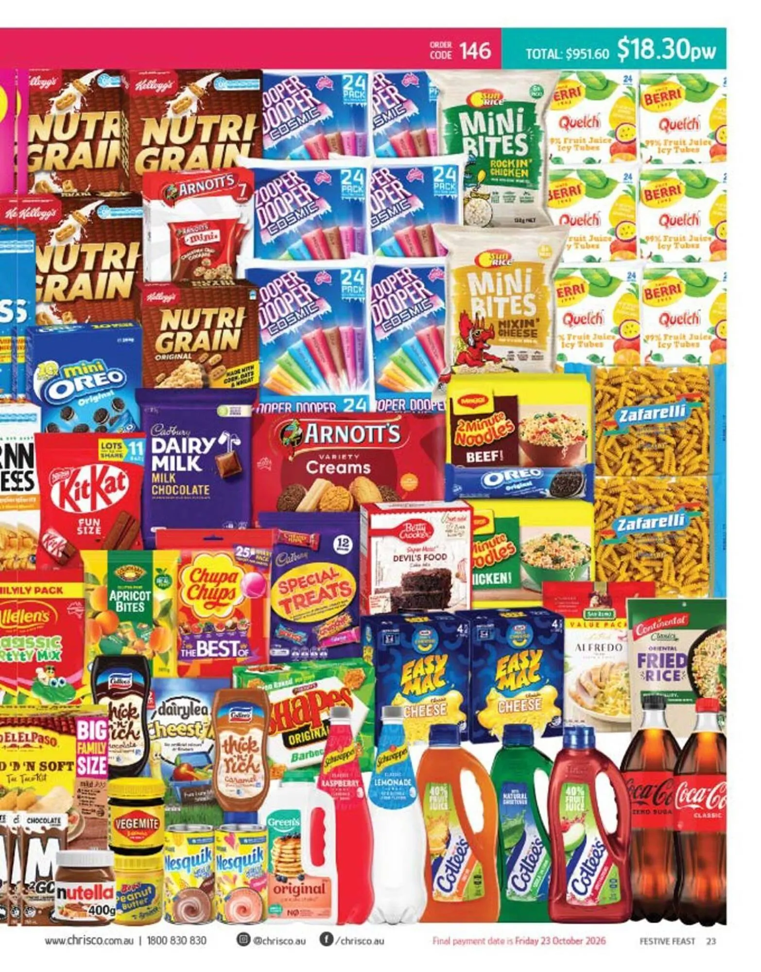 Chrisco Hampers catalogue - Catalogue valid from 19 September to 31 December 2026 - page 23