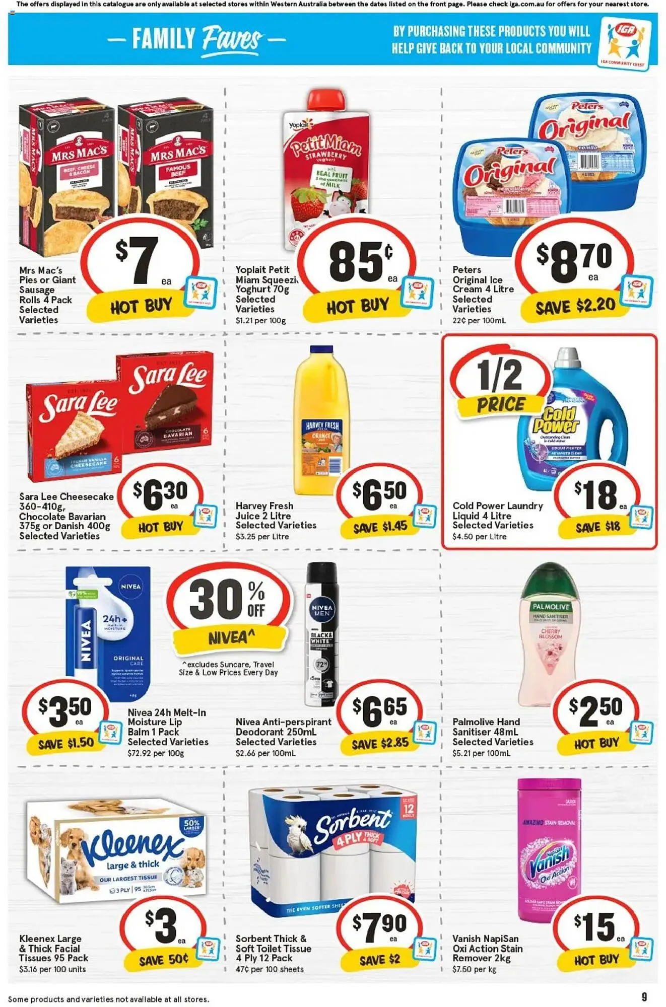 IGA catalogue - Catalogue valid from 29 July to 5 August 2025 - page 9
