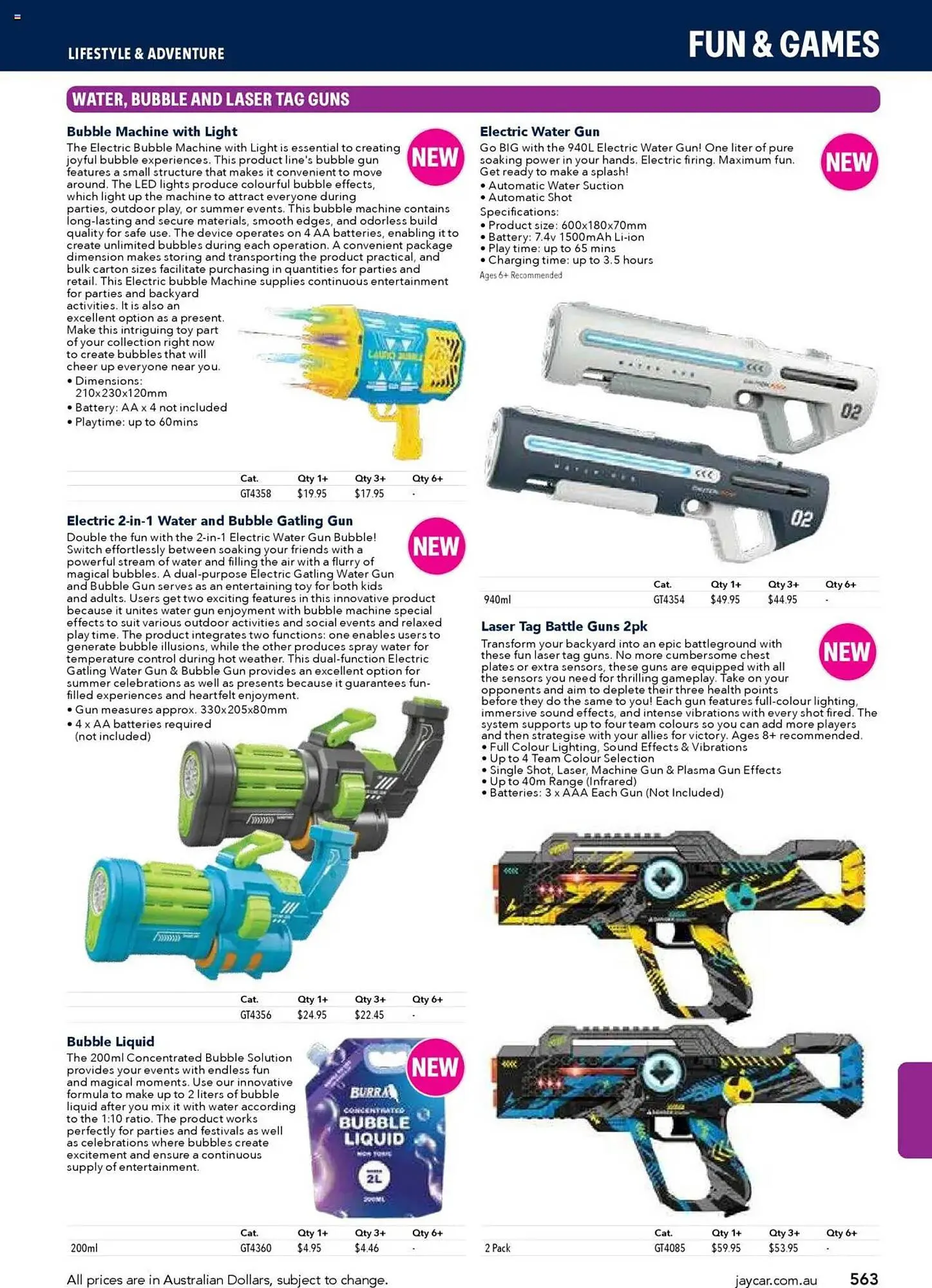 Jaycar Electronics catalogue - Catalogue valid from 8 July to 9 July 2026 - page 563