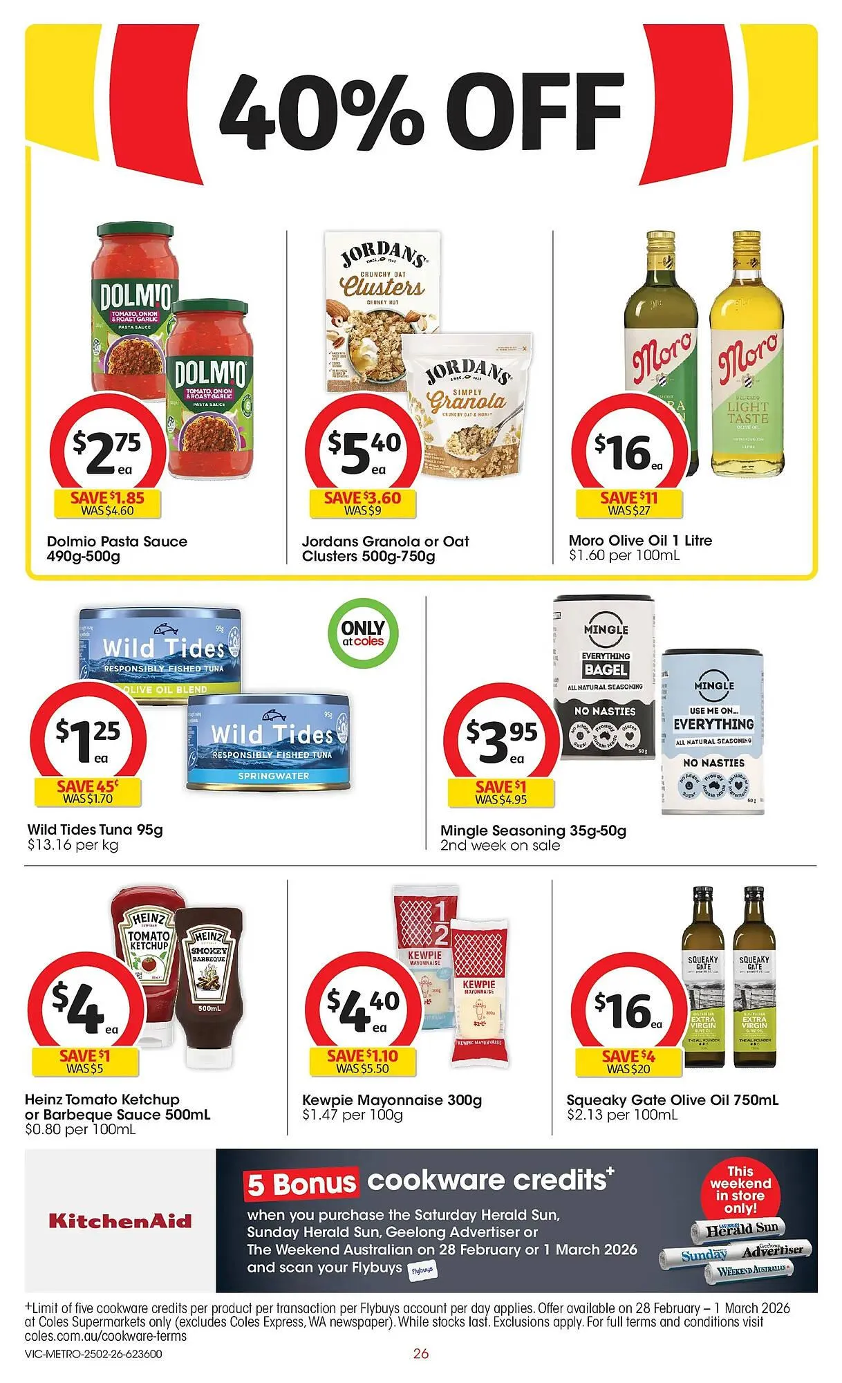 Coles catalogue - Catalogue valid from 25 February to 3 March 2026 - page 26