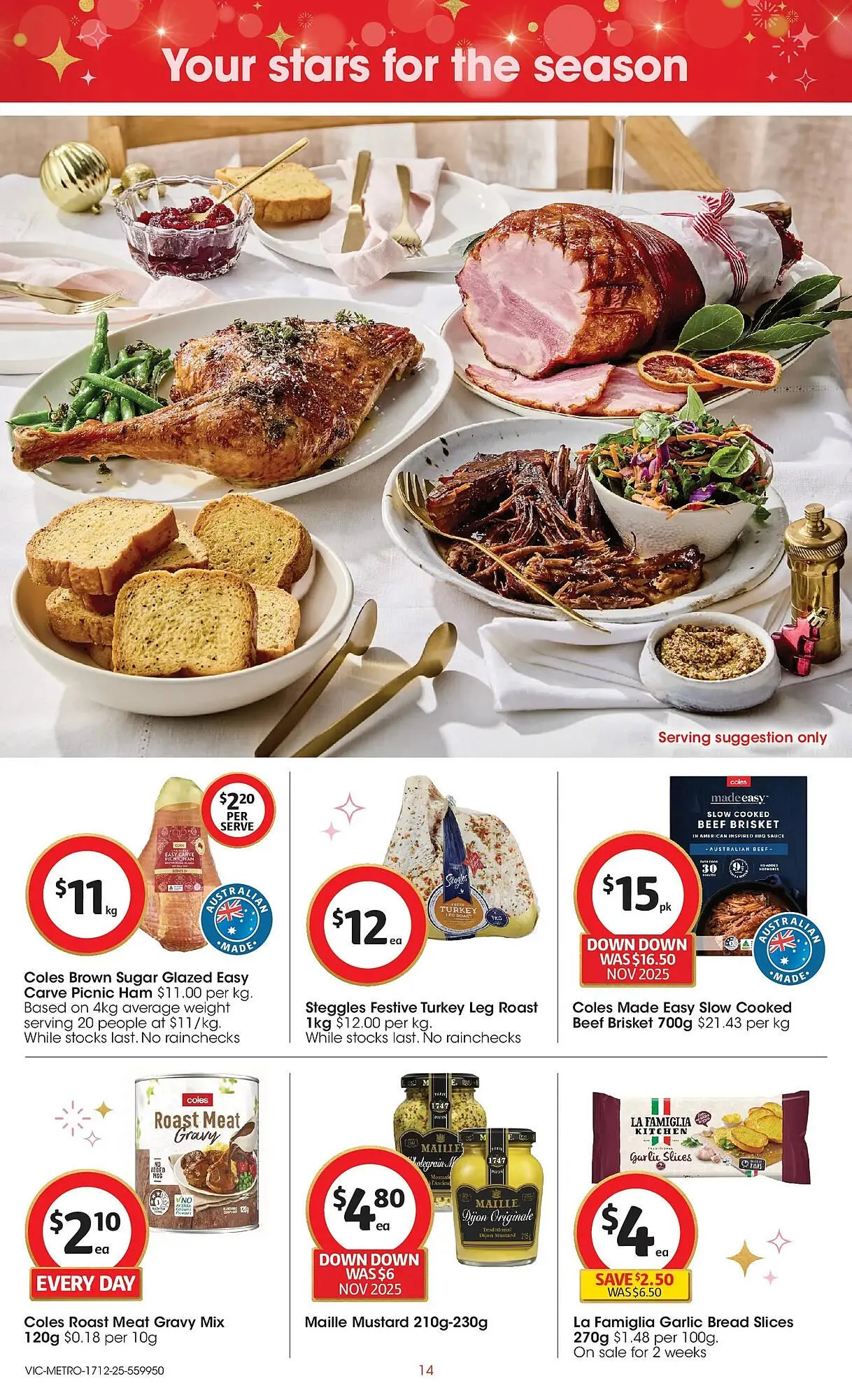 Coles catalogue - Catalogue valid from 17 December to 24 December 2025 - page 14