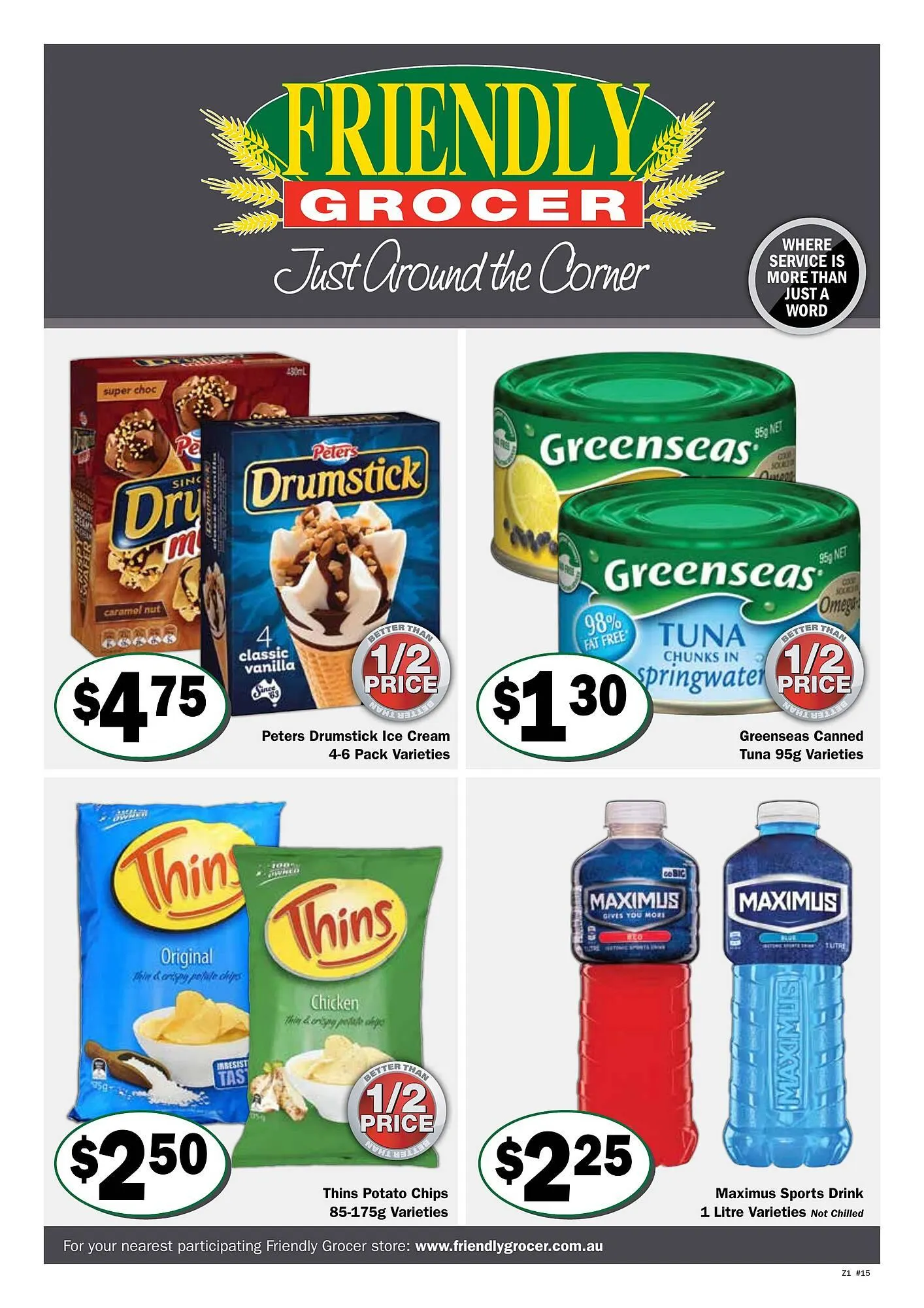 Friendly Grocer catalogue - 1