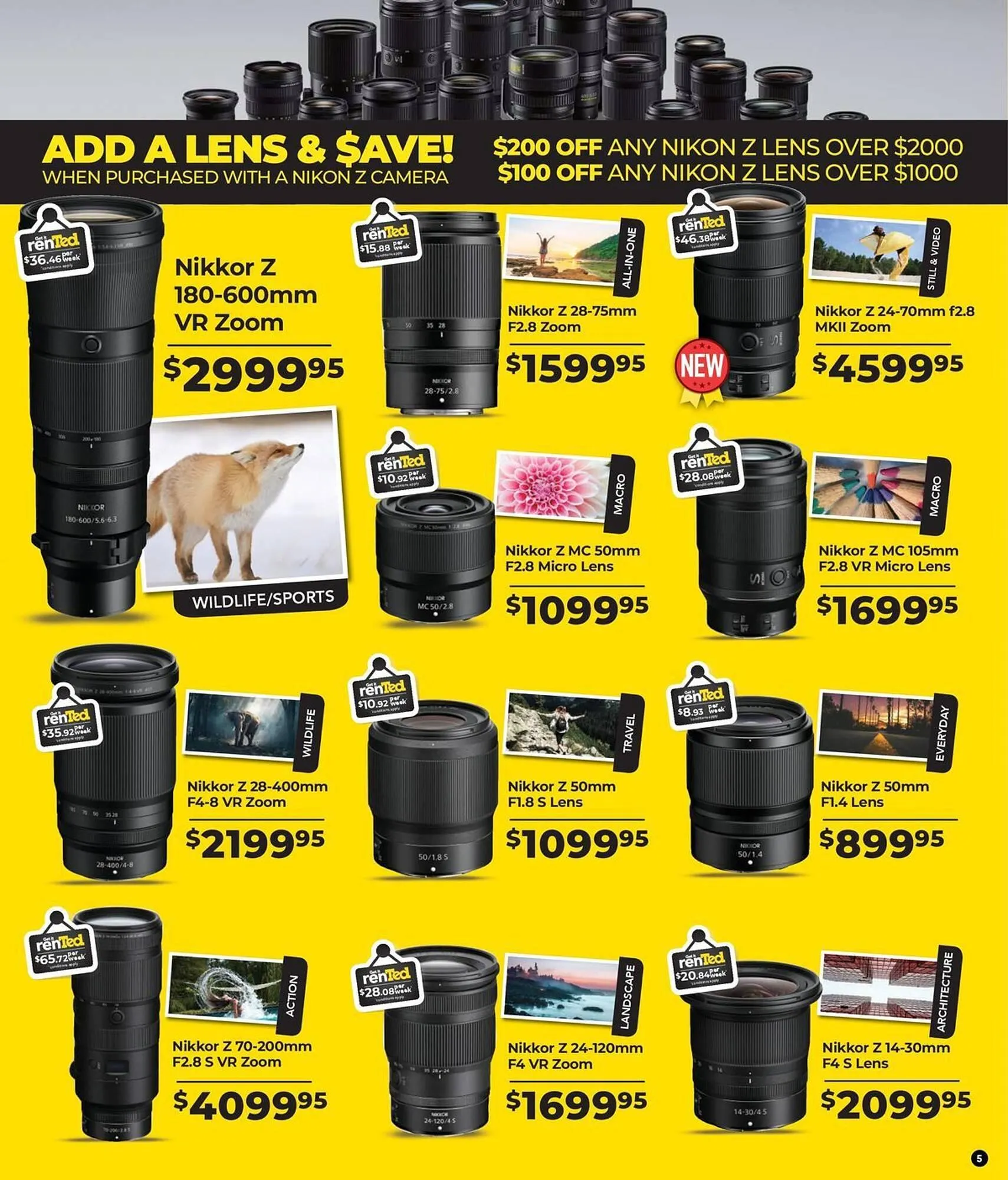 Teds Cameras catalogue - Catalogue valid from 3 November to 16 November 2025 - page 5