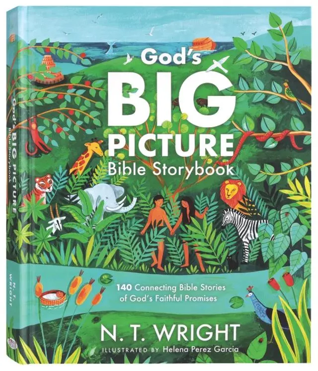God's Big Picture Bible Storybook: 140 Connecting Bible Stories of God's Faithful Promises