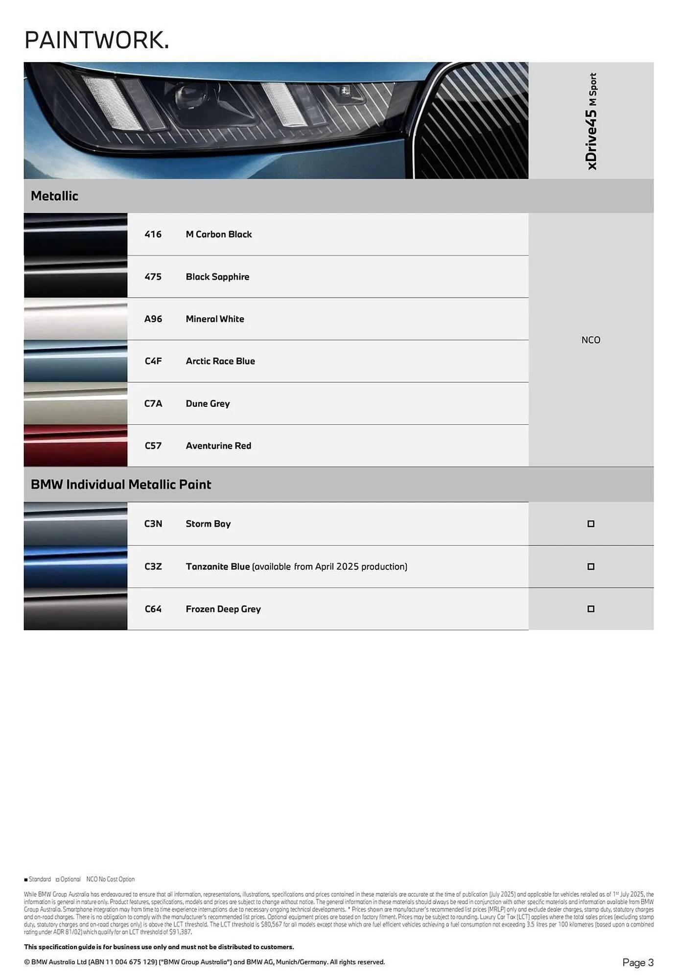BMW catalogue - Catalogue valid from 7 August to 7 September 2025 - page 3