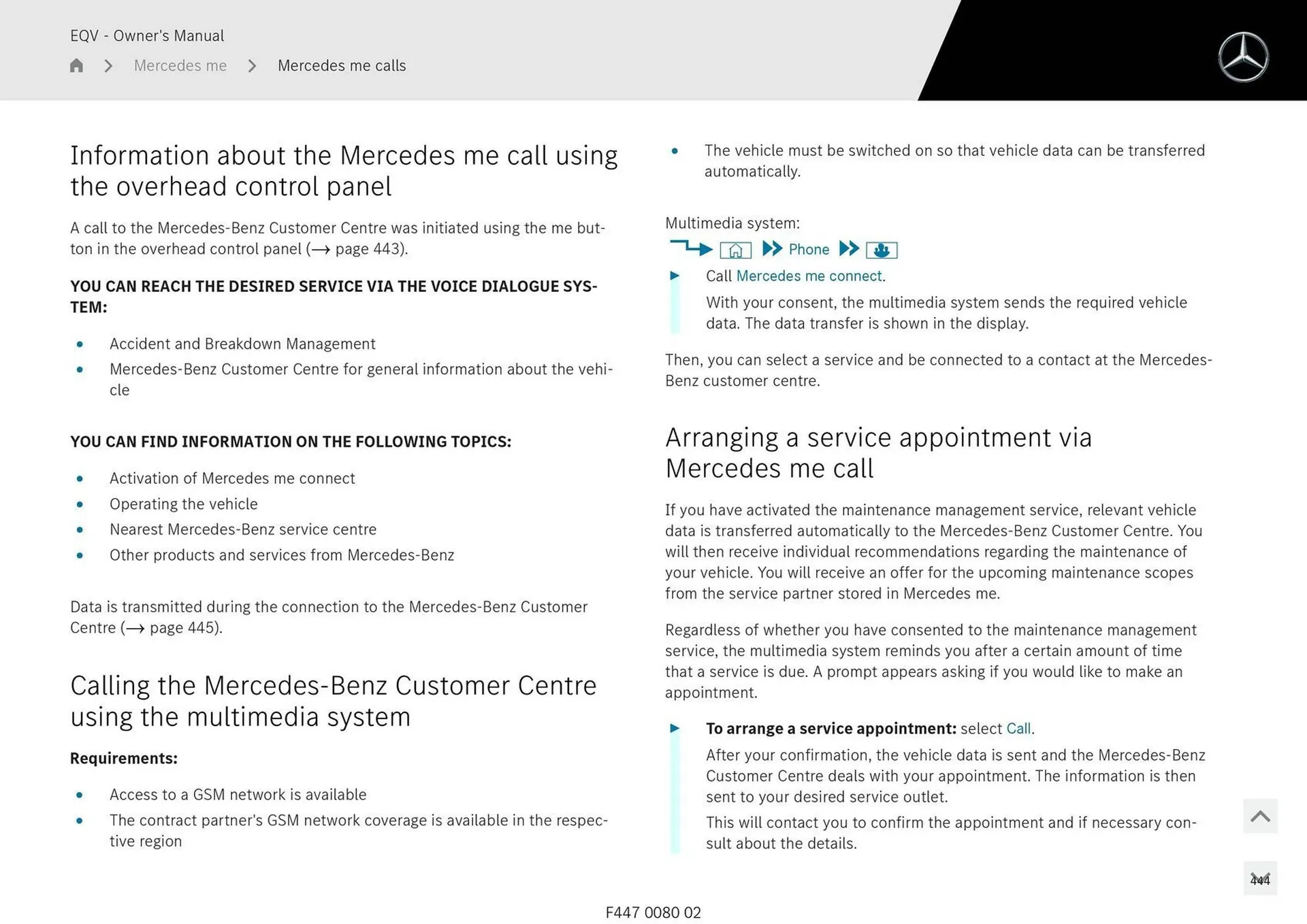 Mercedes-Benz catalogue - Catalogue valid from 11 September to 11 September 2025 - page 444
