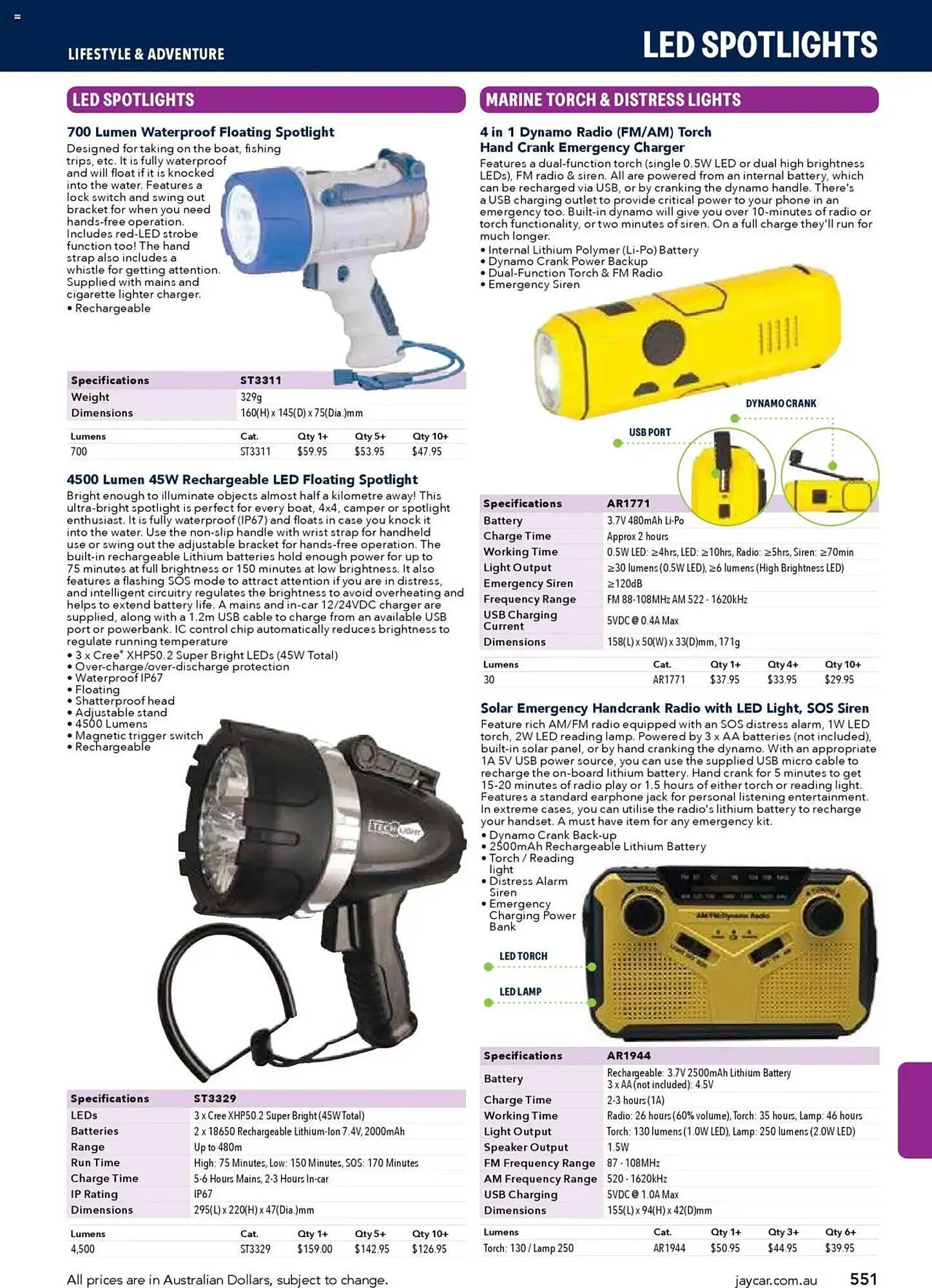 Jaycar Electronics catalogue - Catalogue valid from 8 July to 9 July 2026 - page 551
