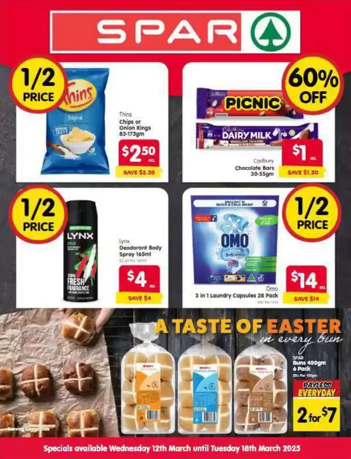 Spar 12/03 - Catalogue valid from 12 March to 18 March 2025 - page 1