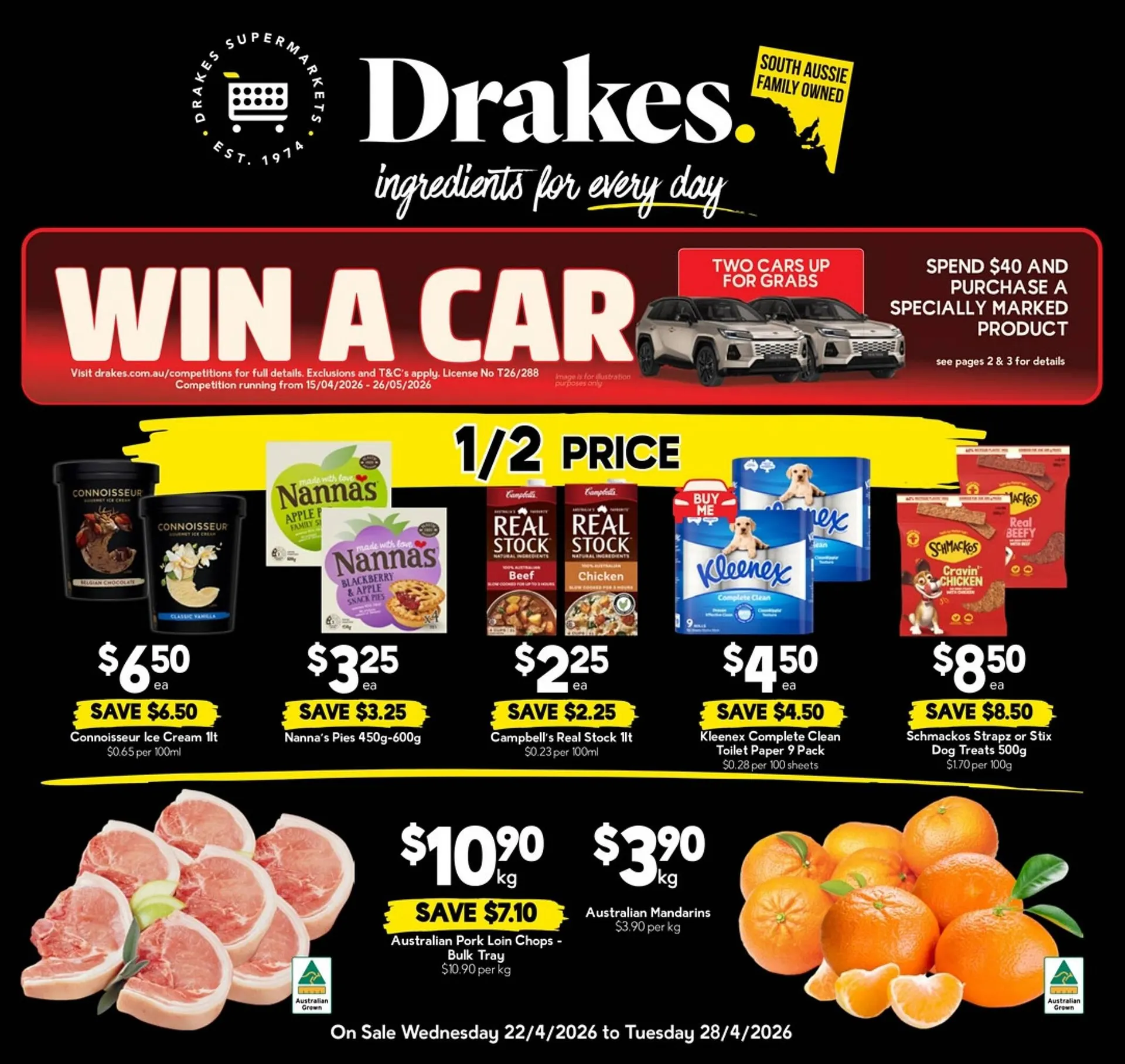 Drakes catalogue - Catalogue valid from 22 April to 28 April 2026 - page 1