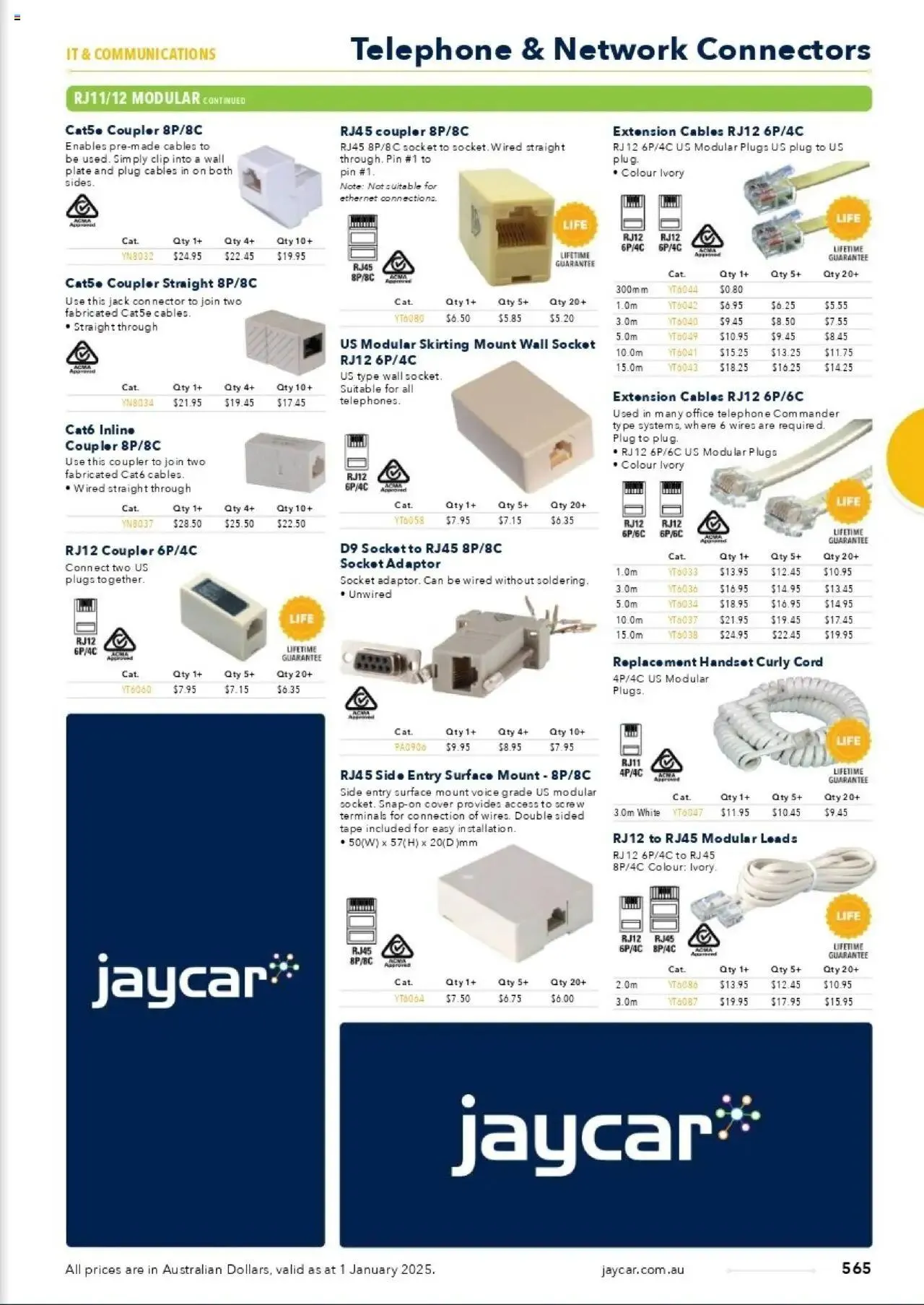 Jaycar Celebrating 40 Years in Electronics - Catalogue valid from 1 January to 29 August 2025 - page 493