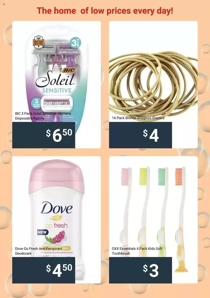 Low Price Heroes From 50c - Catalogue valid from 25 February to 18 March 2025 - page 4