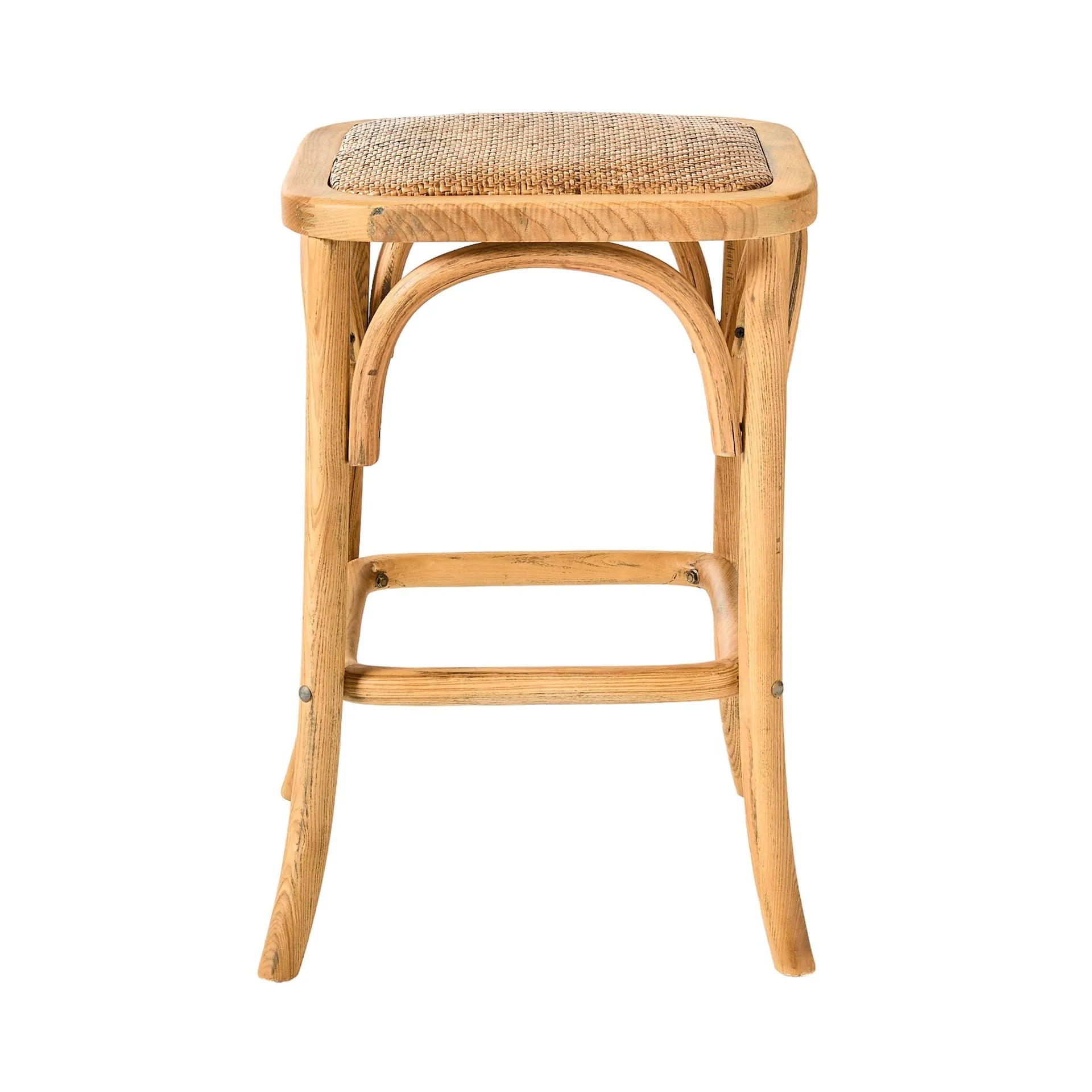 Bastion Backless Bar Stool Natural