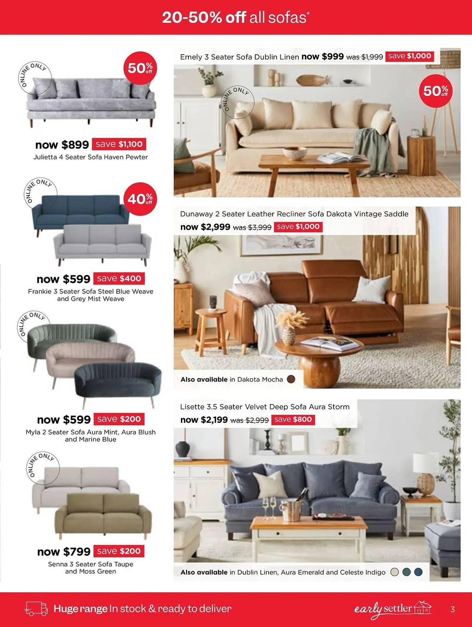 Early Settler catalogue - Catalogue valid from 27 May to 6 July 2025 - page 3