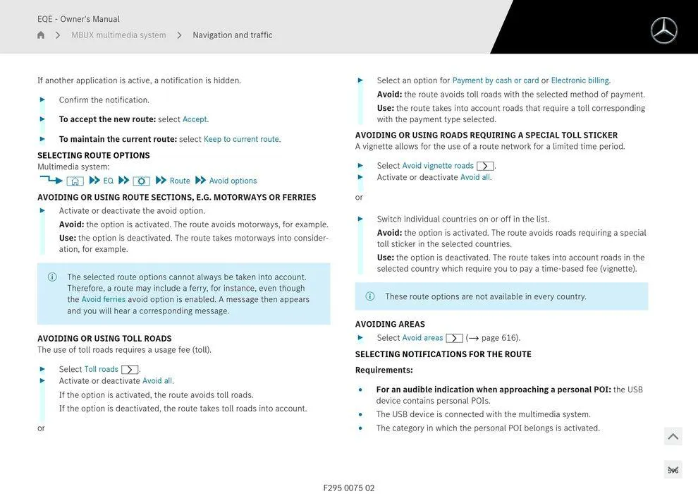 EQE Sedan - Catalogue valid from 11 September to 11 September 2025 - page 596
