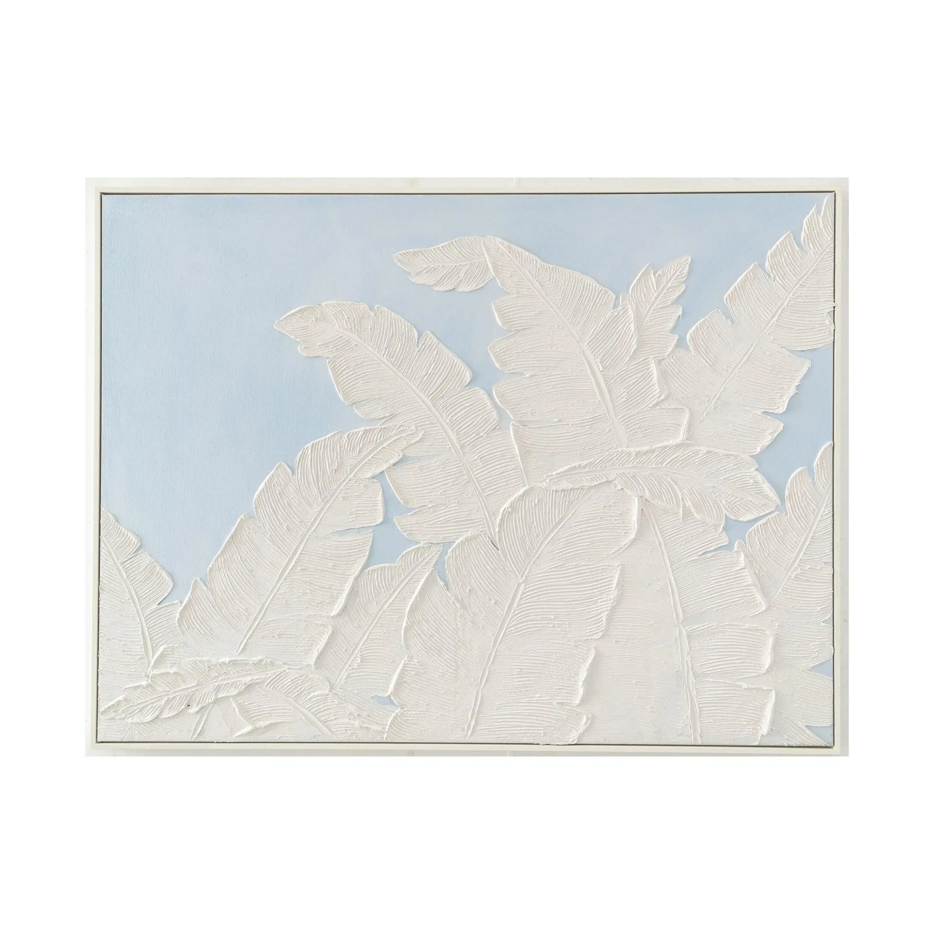 Pampas Grass Sky Framed Oil Painting 122.5x92.5cm