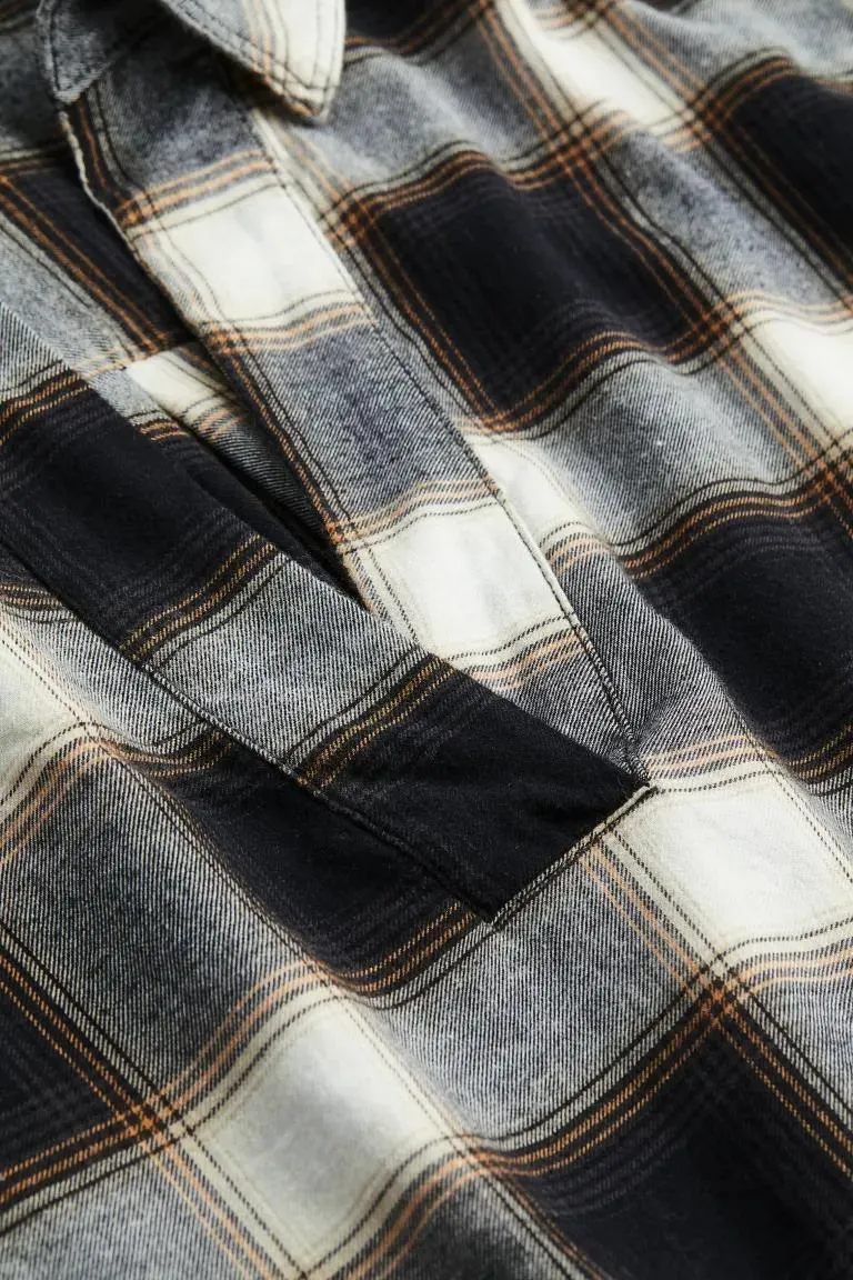 Popover Flannel Shirt