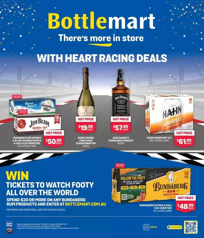 There's More In Store With Heart Racing Deals - Catalogue valid from 12 March to 25 March 2025 - page 1