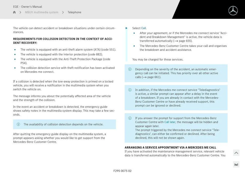 EQE Sedan - Catalogue valid from 11 September to 11 September 2025 - page 652