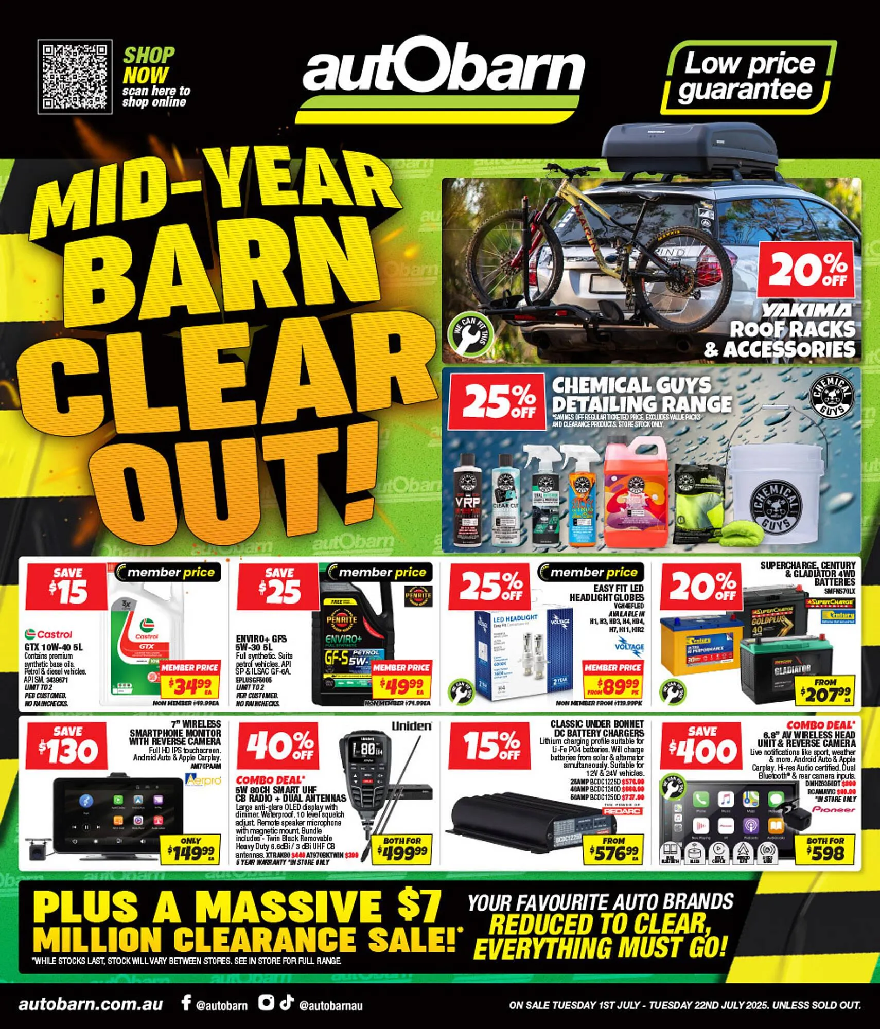 Autobarn catalogue - Catalogue valid from 1 July to 22 July 2025 - page 1