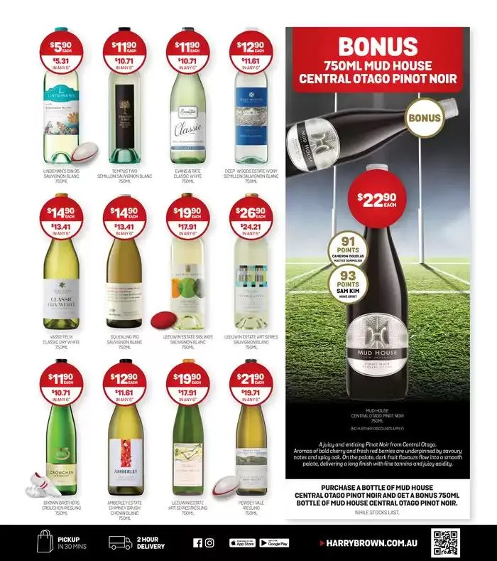Kick Off The Footy Season at Harry's - Catalogue valid from 5 March to 1 April 2025 - page 3