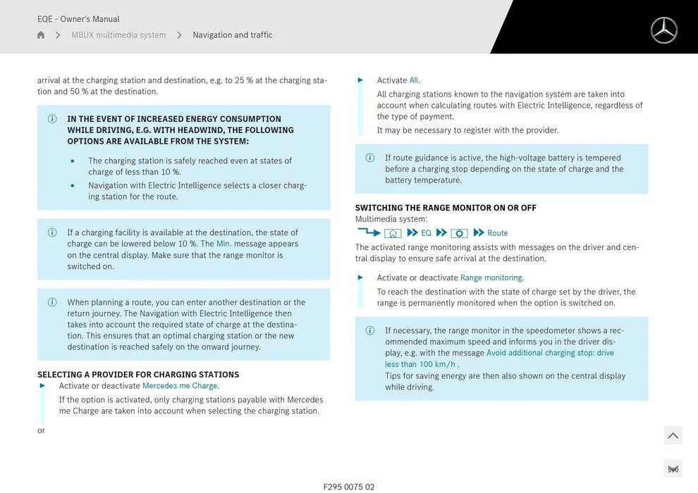 EQE Sedan - Catalogue valid from 11 September to 11 September 2025 - page 590