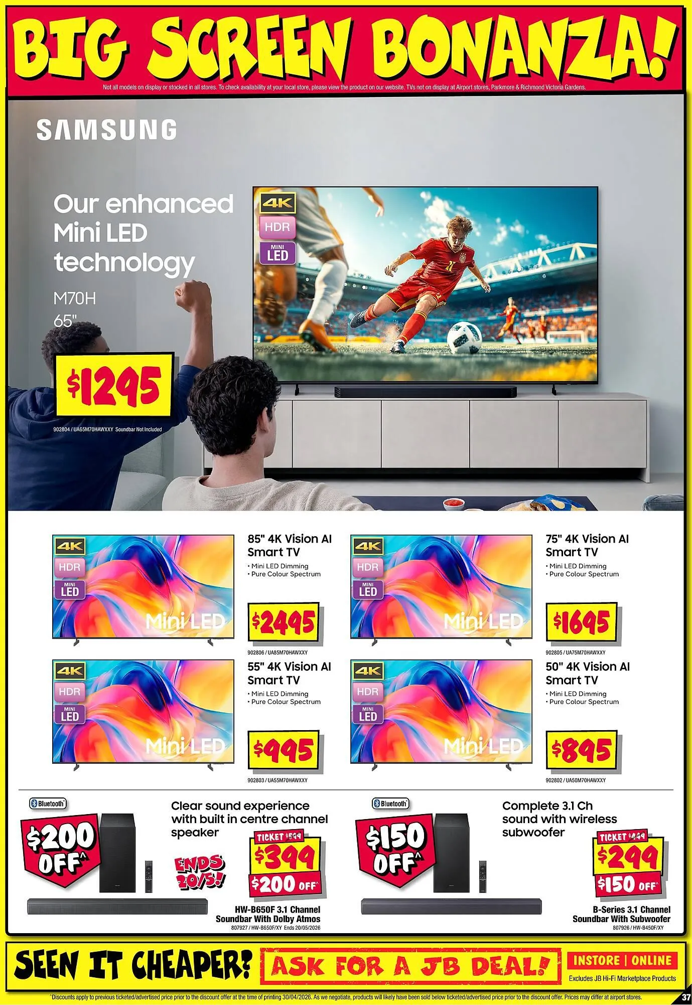 JB Hi-Fi catalogue - Catalogue valid from 14 April to 27 May 2026 - page 37