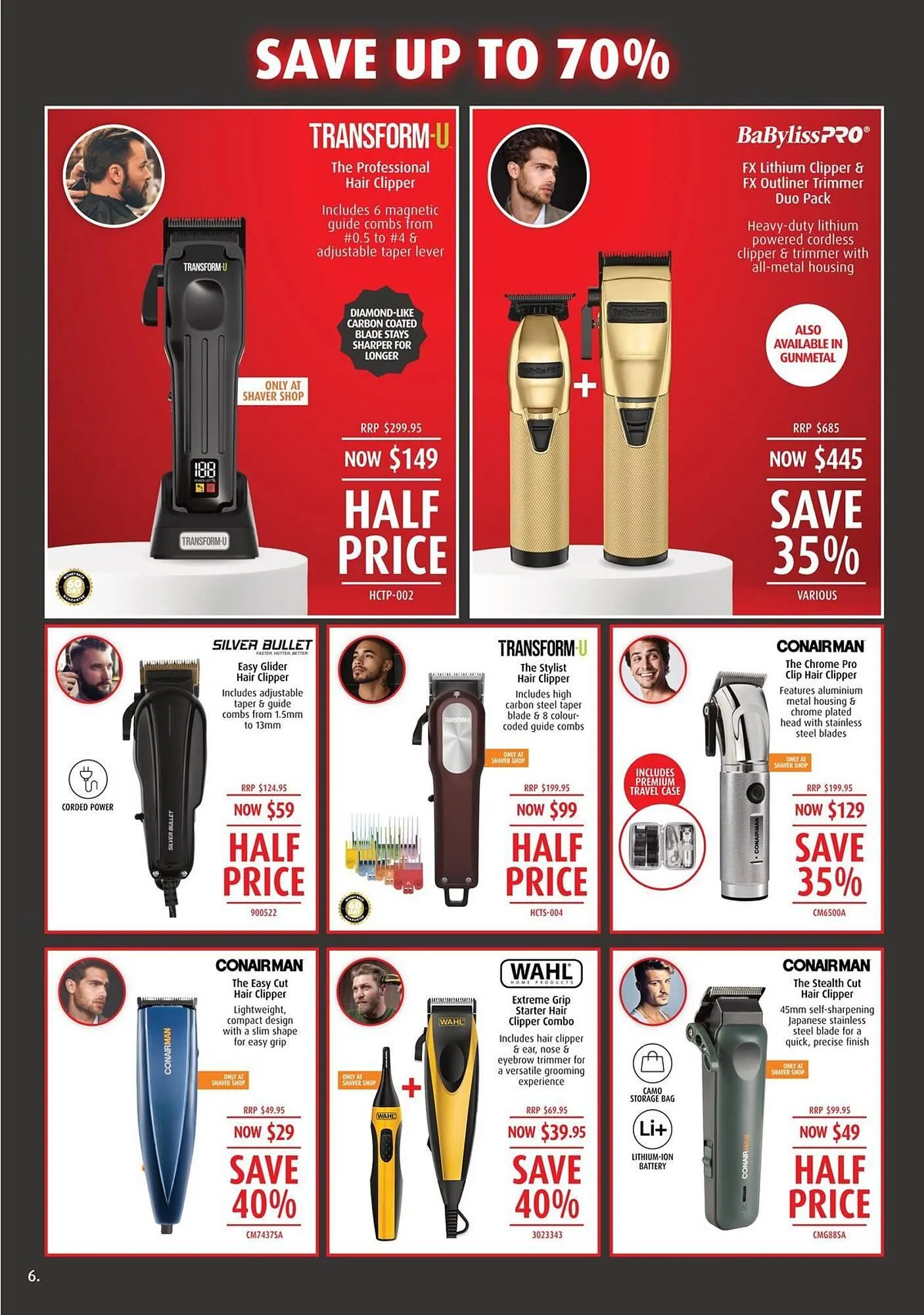 Shaver Shop catalogue - Catalogue valid from 29 May to 1 July 2025 - page 6