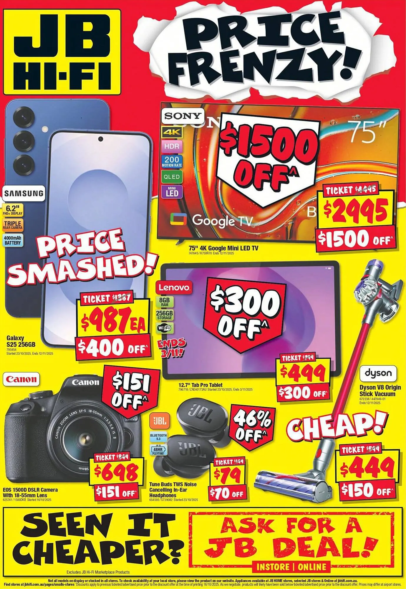 JB Hi-Fi catalogue - Catalogue valid from 30 October to 5 November 2025 - page 16