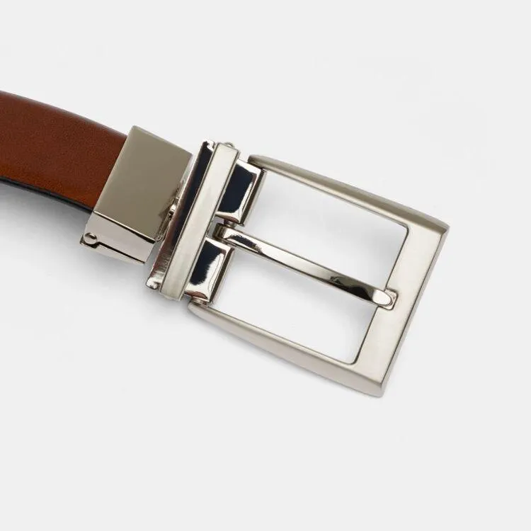 JC Lanyon Men's Reversible 35 mm Belt Tan & Black