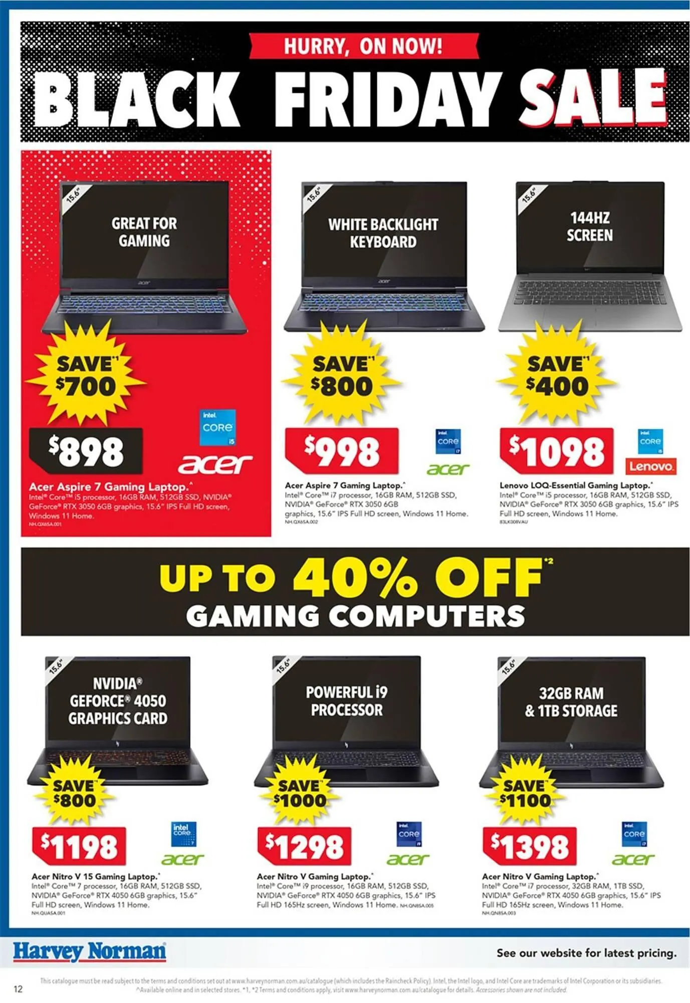 Harvey Norman catalogue - Catalogue valid from 20 November to 2 December 2025 - page 12