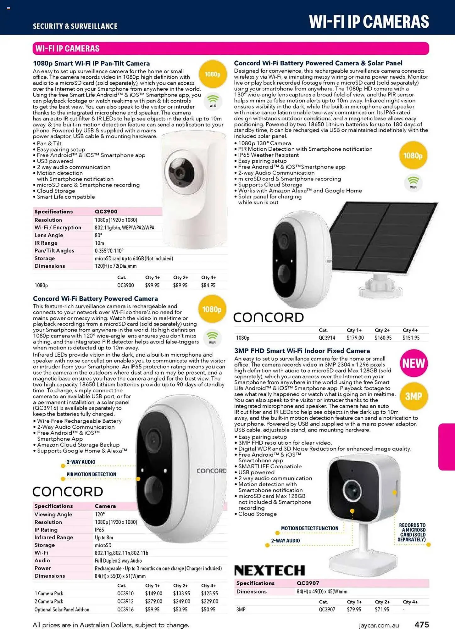 Jaycar Electronics catalogue - Catalogue valid from 8 July to 9 July 2026 - page 475