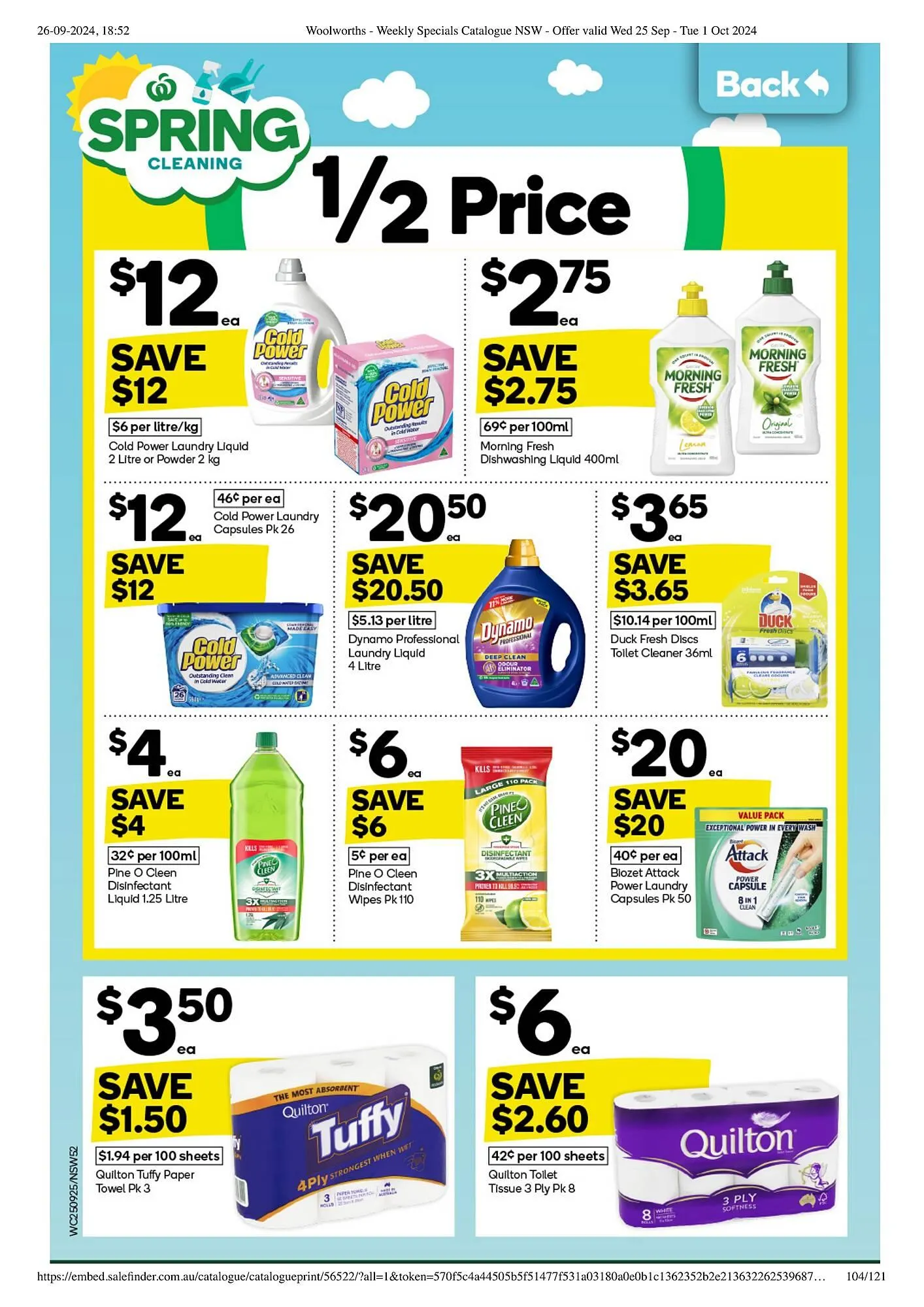 BIG W catalogue - Catalogue valid from 25 September to 1 October 2024 - page 104
