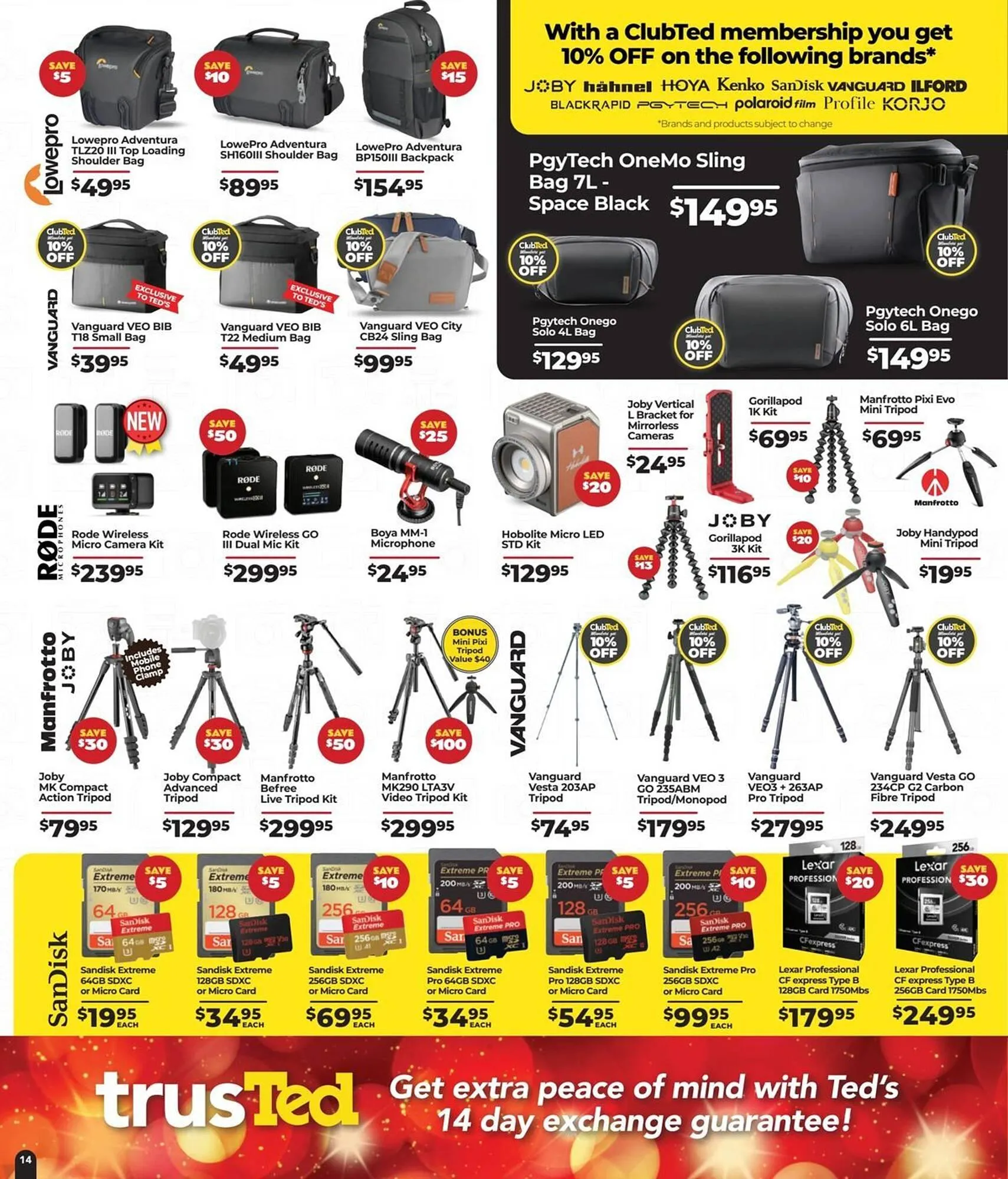 Teds Cameras catalogue - Catalogue valid from 4 December to 25 December 2025 - page 14