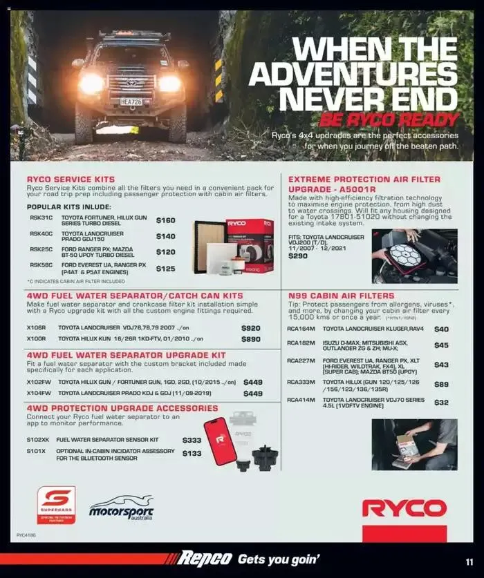 Get Towing & Get Goin' - Catalogue valid from 31 October to 17 November 2024 - page 11